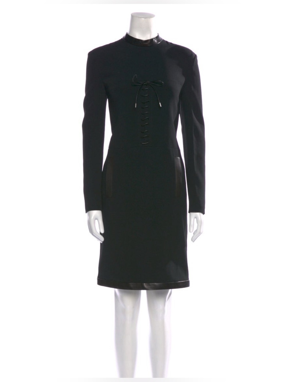 Tom Ford Mock Neck Knee-Length Dress